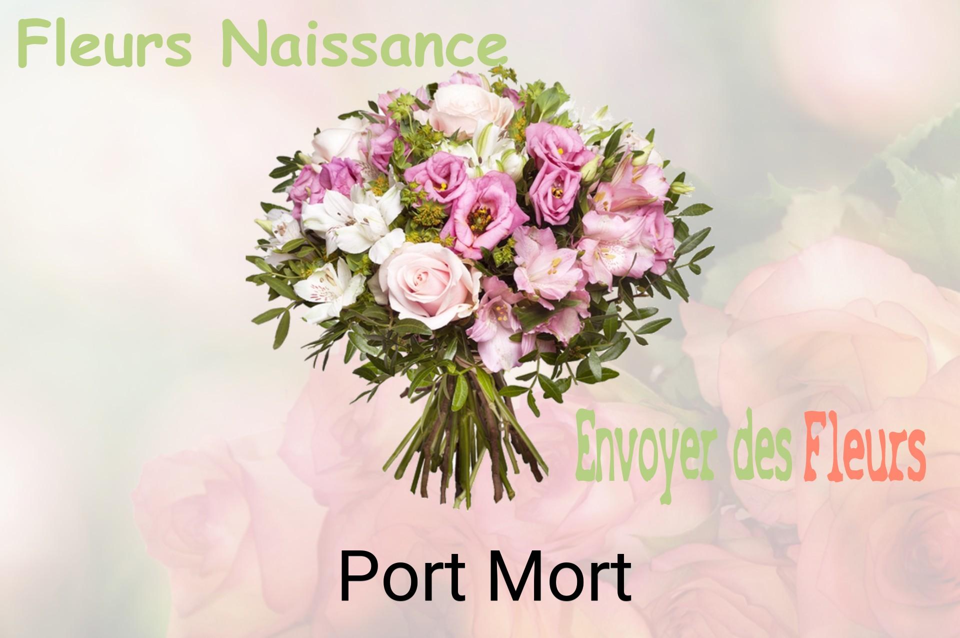 Bouquet de fleurs de naissance livré à Port-Mort