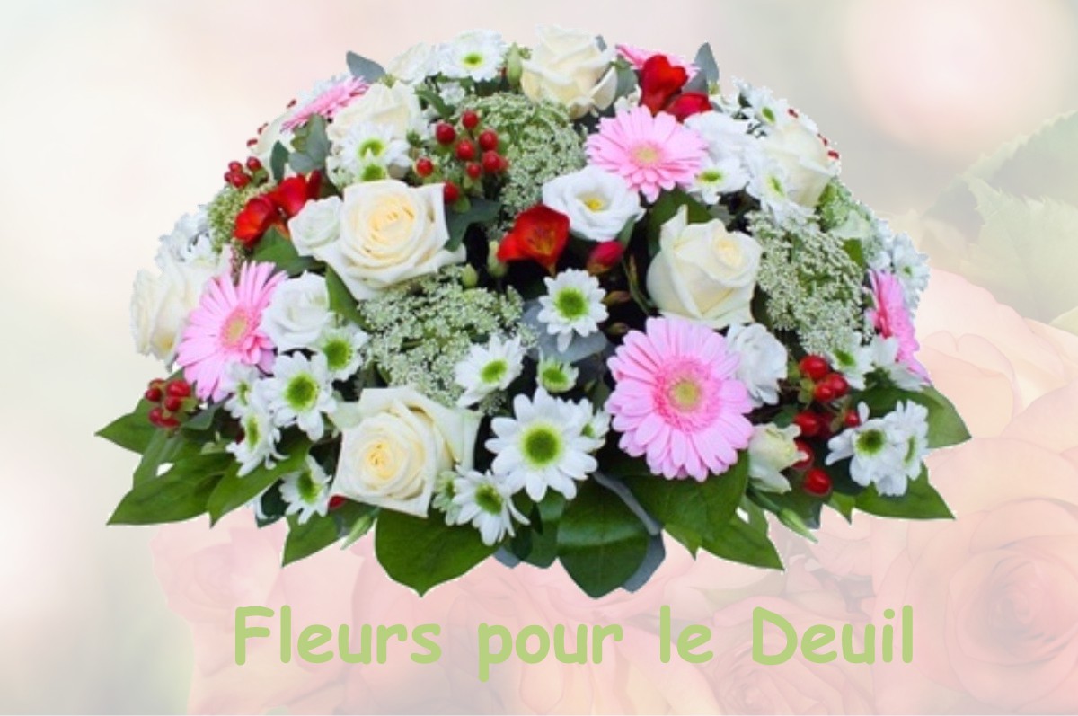 fleurs deuil PORT-MORT